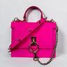 Neon Pink Leather Bag – Alpha by Aria Margo