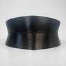Eclipse Mini Leather Corset Belt - Black Snake