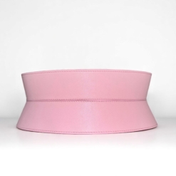 Pale Pink Leather Corset Belt 2