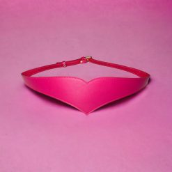 Fuchsia heart shaped plus size belt fashion style