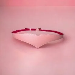 Pink Heart leather belt, large sizes of plus size sizes, fashion, designer belt