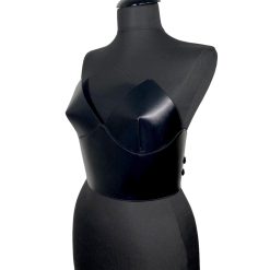 Crown top leather corset Belt by Aria Margo with plus size