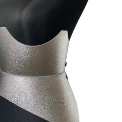 Silver-XO-Leather-corset-Aria-Margo Plus size