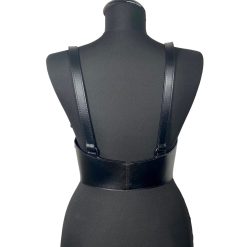 Alternative view of Under-bust Black Leather Corset