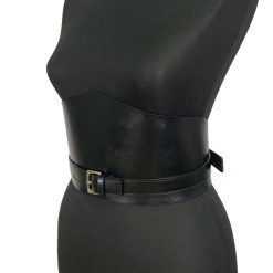 Alternative view of North Under-bust Black Leather Belt