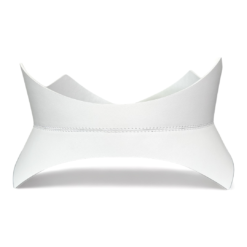 White Thorns Leather Corset belt by ARIA MARGO
