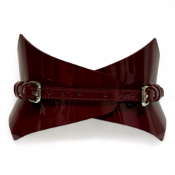 Alternative view of Thorns Burgundy Leather Corset Belt