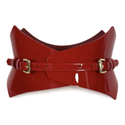 Alternative view of Thorns Red Patent Leather Corset Belt