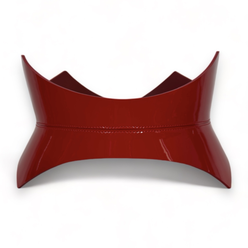 Thorns Red Patent Leather Corset Belt