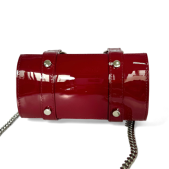 Delta Burgundy Patent Leathe Bag by ARIA MARGO 1