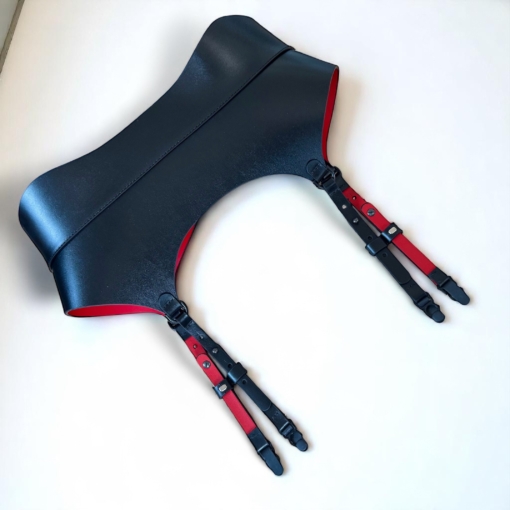 Garters leather corset belt by Aria Margo 1