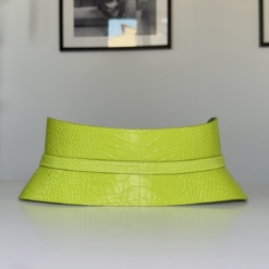 Alternative view of Slim Lim Green Croco Leather Corset Belt