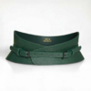 Slim Dark Green Leather Corset Belt - Sale - S-XL