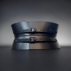 Alternative view of Eclipse Black Buckles Leather Corset Belt