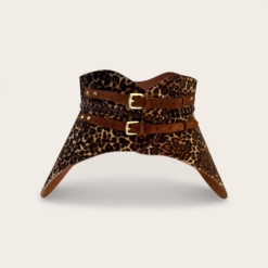 Nova Animal Print Pony Leather Corset Belt - Limited edition 2