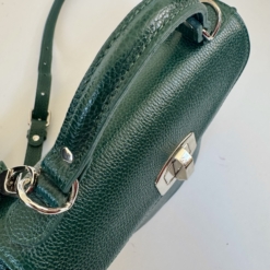 Ama Green Leather Bag - Image 3