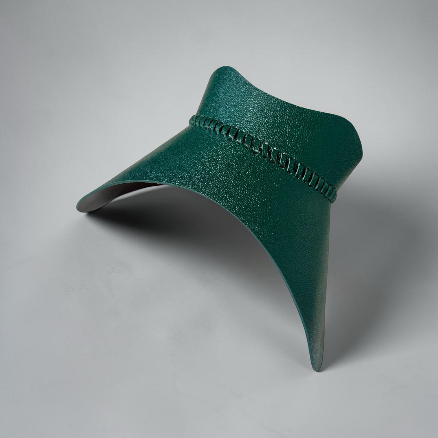 Nova Green Leather Corset Belt - Image 5